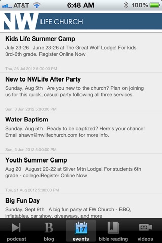 NWLife Church screenshot 3