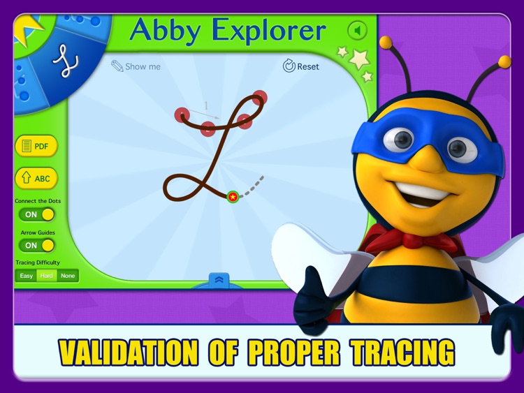 Abby Explorer - Cursive Script Tracing Free Lite