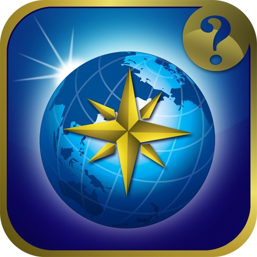 Geography Trivia - Powered by Wordsizzler Icon