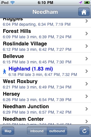 Where's my MBTA Rail?