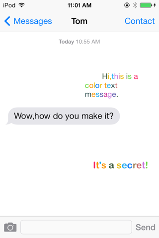 Color Text Message for Messages screenshot 2
