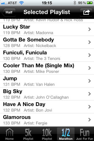 Running Music Playlists Free screenshot 4