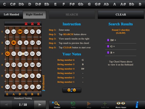 Guitar Scales, Arpeggios & Chord Finder screenshot 3