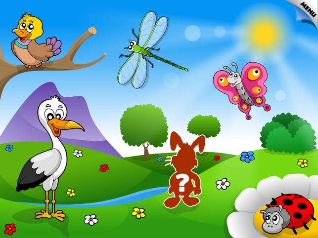 Abby Monkey® Animal Shape Puzzle for Preschool Kids: Meadow(圖1)-速報App