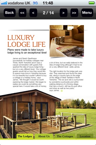 West Tanfield Luxury Lodges screenshot 3