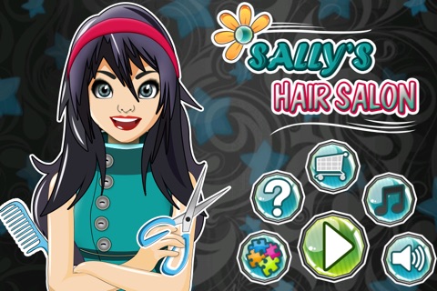 Sally’s Hair Salon – Free dress up makeover time management game for girls kids & teens screenshot 2