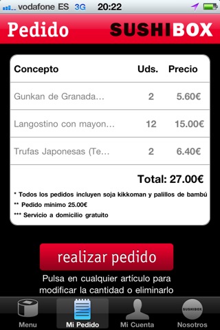 Sushibox screenshot 3