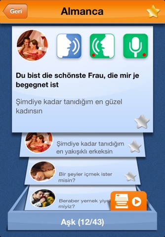 iSpeak German: Interactive conversation course - learn to speak with vocabulary audio lessons, intensive grammar exercises and test quizzes screenshot 2