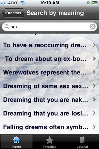 iDreamer - Dream meanings & Interpretation &  Journal screenshot 4