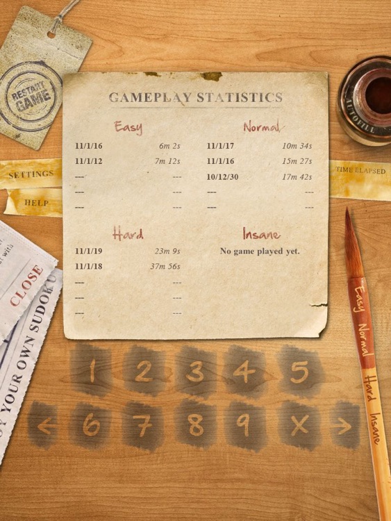 Sudoku HD for iPad screenshot-4