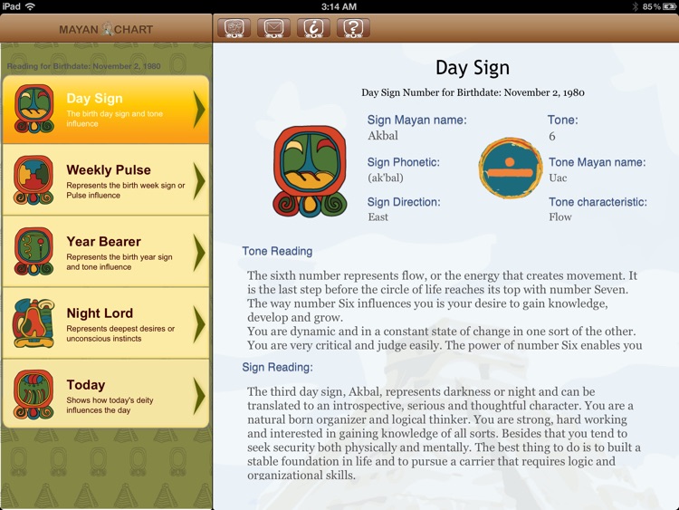 MayanChart - Mayan signs, astrology & horoscopes