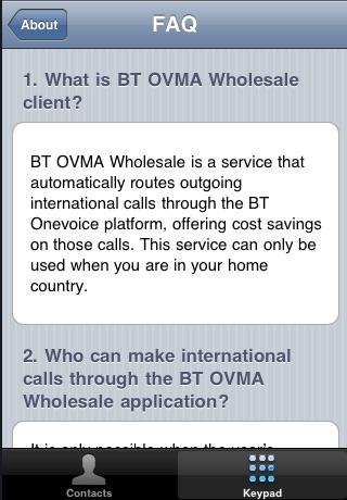 BT OVMA Wholesale screenshot 4