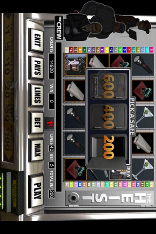 The Heist HD Slot Machine screenshot 2