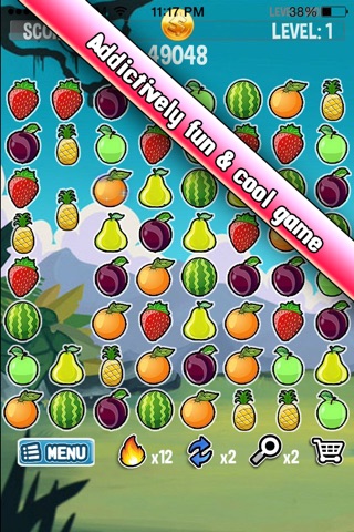Fruits Match 3: Game About Connecting screenshot 3