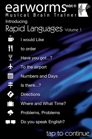Earworms Rapid Languages Volume 1 screenshot 3