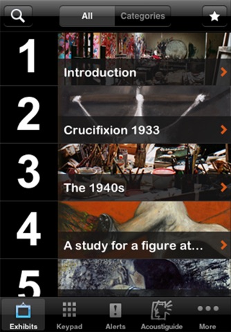 Francis Bacon: five decades audio guide screenshot 2