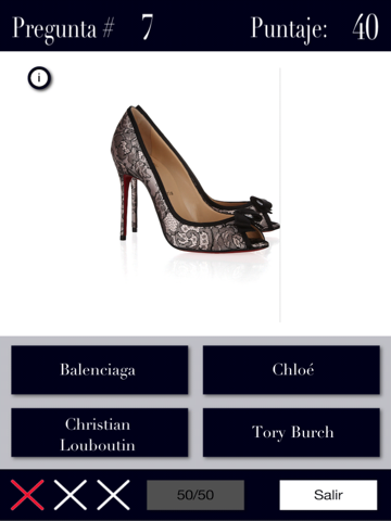 Name The Designer - Shoes for iPad FREE screenshot 3