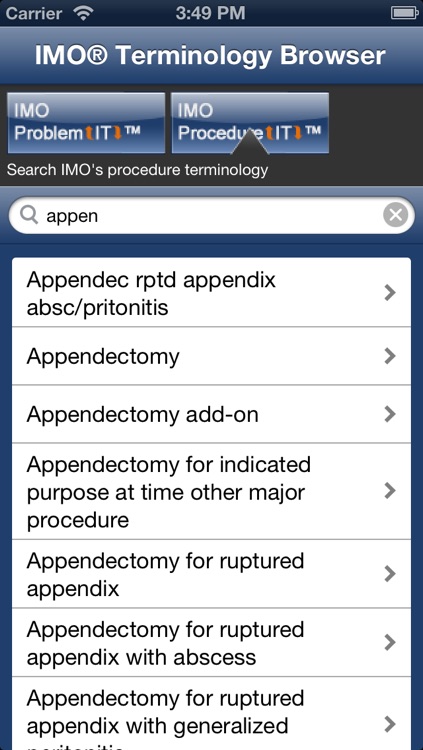 IMO Terminology Browser