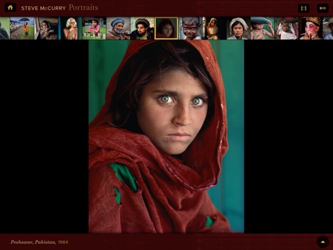 PORTRAITS by Steve McCurry screenshot 3