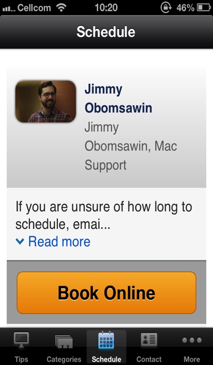 Jimmy Obomsawin, independent support for Apple, Macintosh, and iPhone in the Washington DC area screenshot-3