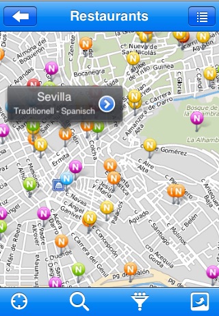 Navigaia: Granada Travelguide in German screenshot 3