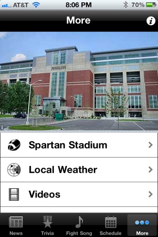Michigan State Spartans Football screenshot 3