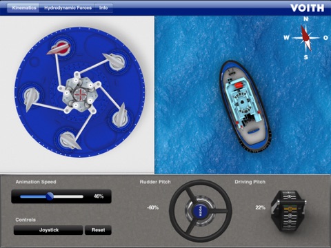 Voith iVSP HD - Interactive Voith Schneider Pro... screenshot 2