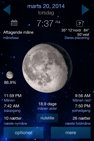 It's A Better Clock - Weather forecaster and Lunar Phase calendar screenshot 2