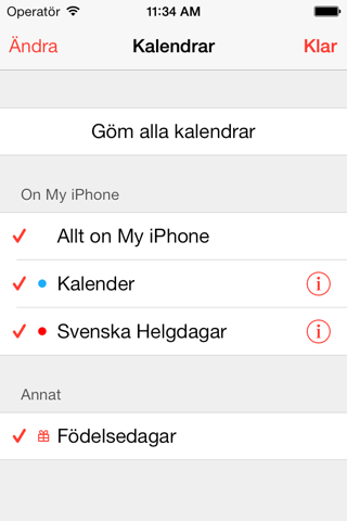 Svenska Helgdagar 2014-2022 screenshot 3