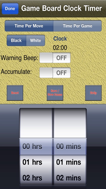 Game Board Clock Timer Free