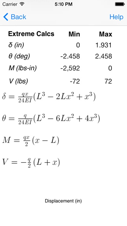 WS Beam Calculator