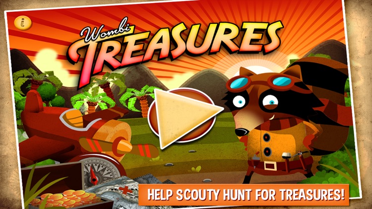 Wombi Treasures – a treasure hunt game for kids