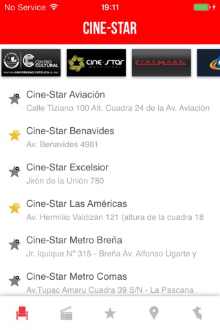 Full Cine: Cartelera de cines de todo el Perú screenshot 3