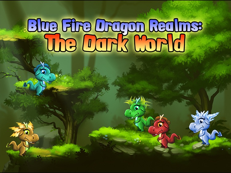 Blue Fire Dragon Realms: The Dark World HD Edition