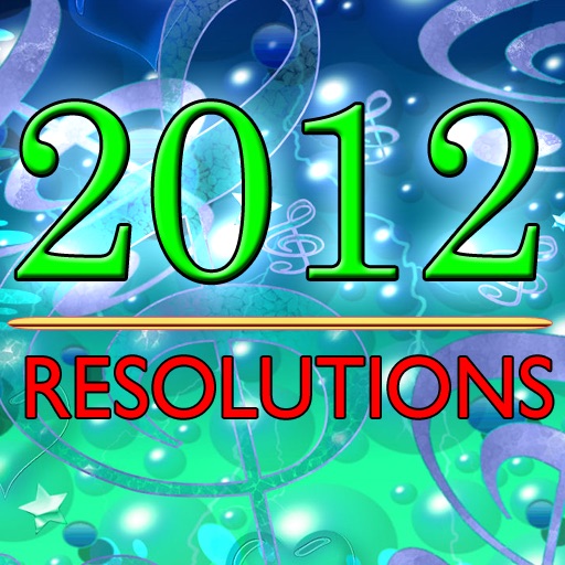 A 2012 Resolutions App - Plus Inspirational & Motivational Thoughts icon