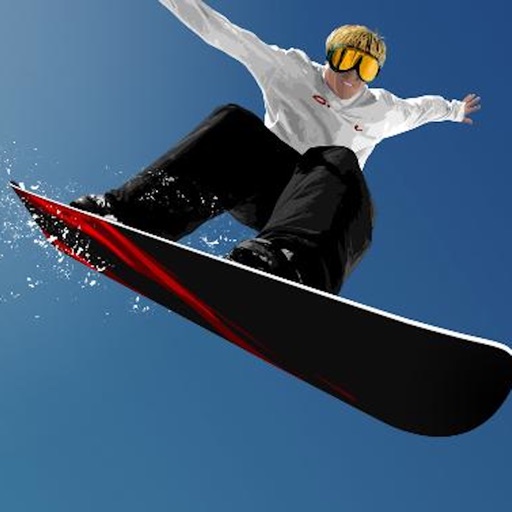 Snowboard Racing Game Free - Fun Snowboarding Game for Kids&Girls Icon