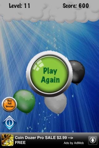 My Balloons HD Free: Pop the balloons faster you can. Free Game for kids and adults screenshot 3