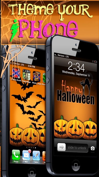 Halloween Mashup! FREE Spooky Wallpaper, Themes, & Backgrounds screenshot-3