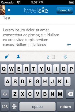 TweetAxe screenshot 4