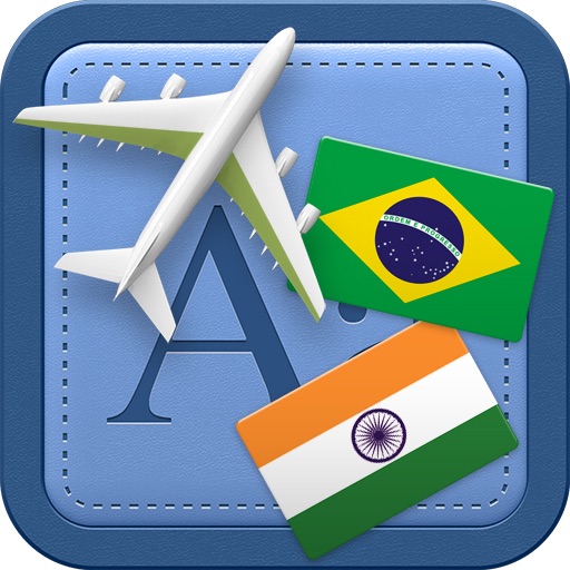 Traveller Dictionary and Phrasebook Brazilian - Hindi icon