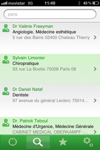 Doctoralia screenshot 2