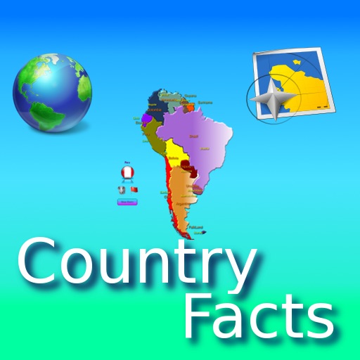 Country Facts South America Icon