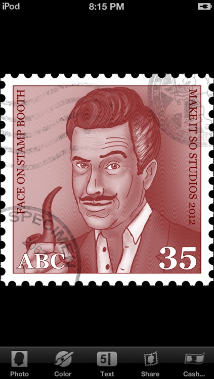 Face On Stamp Booth