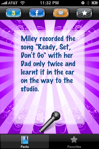 Miley Cyrus Awesome Facts + Videos screenshot 3