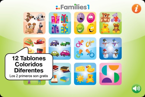 Families 1 - for toddlers screenshot 2