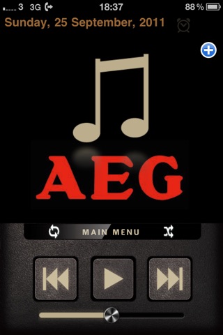 AEG Media screenshot 2