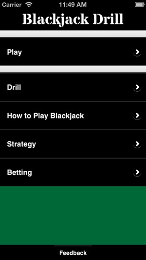 Blackjack Drill