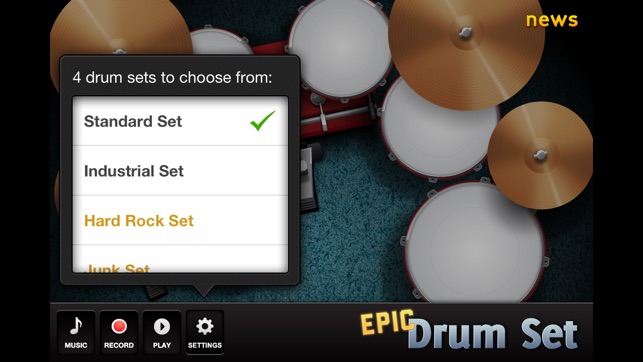 Epic Drum Set(圖2)-速報App