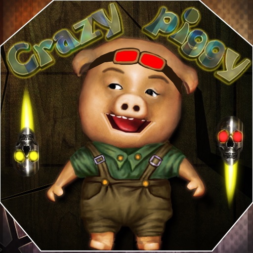 Crazy Piggy Halloween Free icon