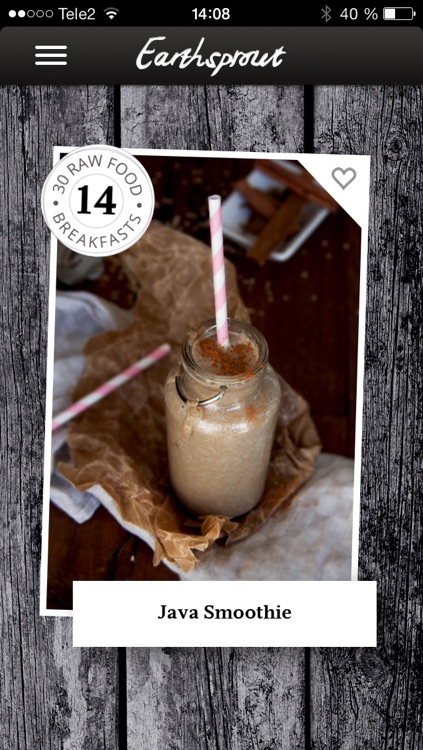 30 Raw - Breakfasts